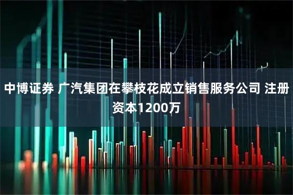 中博证券 广汽集团在攀枝花成立销售服务公司 注册资本1200万