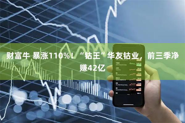 财富牛 暴涨110%！“钴王”华友钴业，前三季净赚42亿